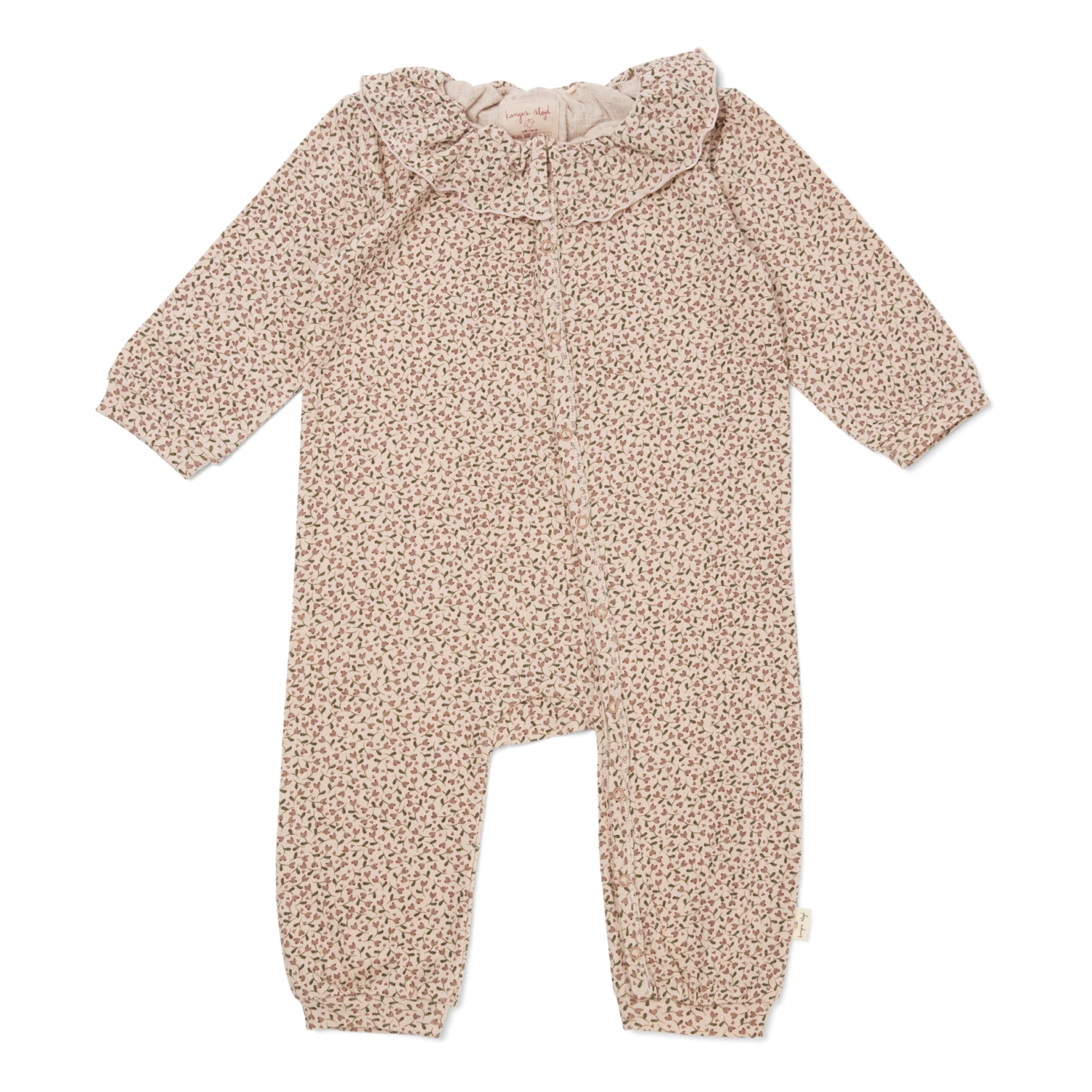 Chleo Little Flowers Organic Cotton Jumpsuit Pink Konges Slojd Fashion Baby 1 Chleo Little Flowers Organic Cotton Jumpsuit Pink Konges Slojd Fashion Baby