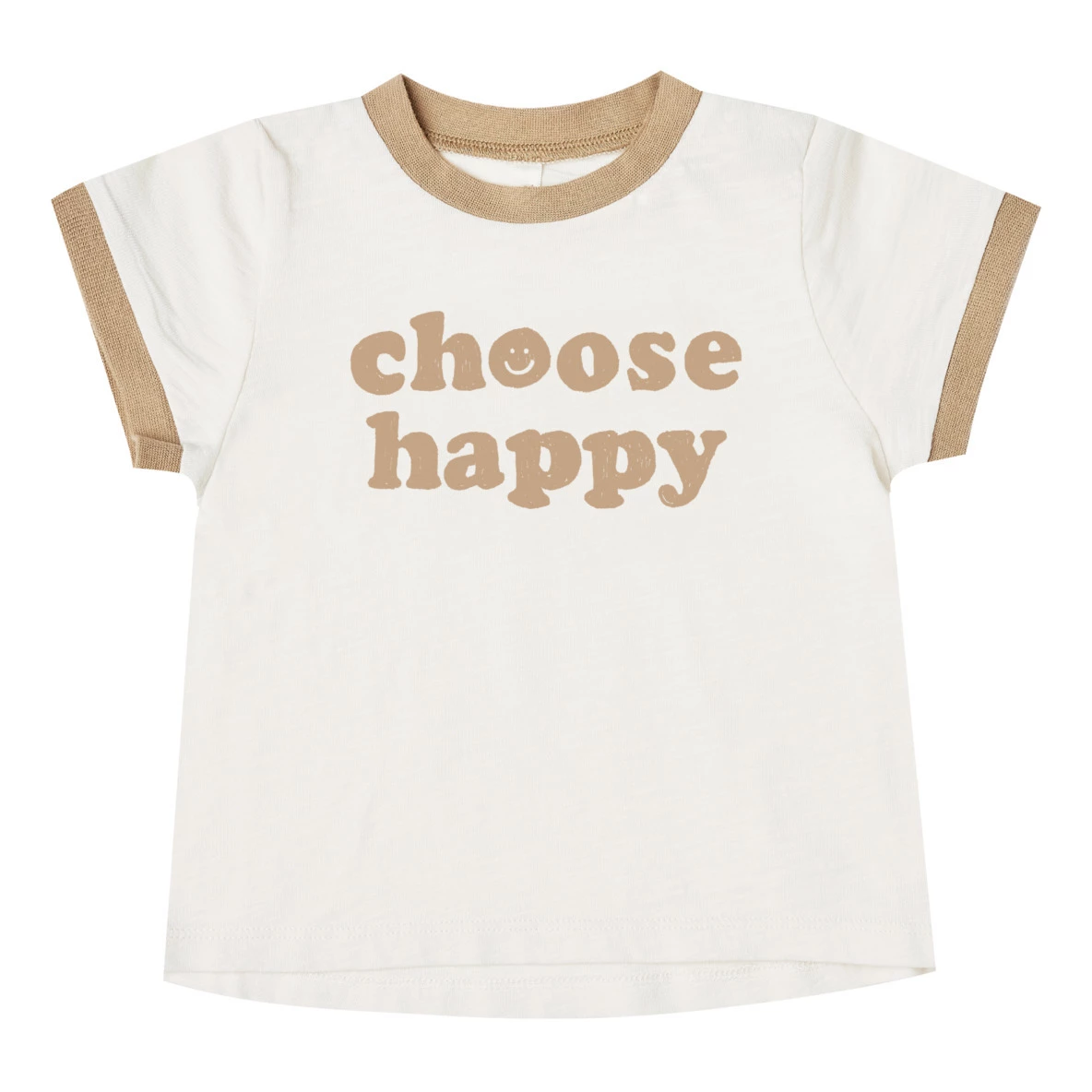 Chose Happy T-Shirt Yellow Rylee + Cru Fashion Baby, Children 1 Chose Happy T-Shirt Yellow Rylee + Cru Fashion Baby, Children