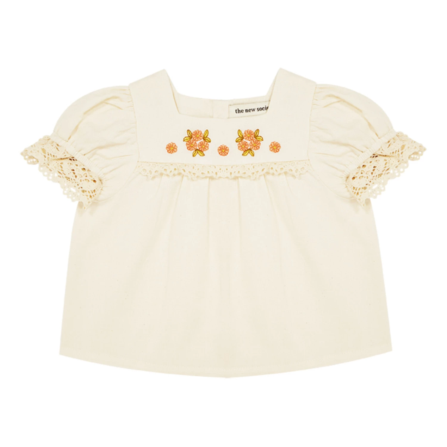 Clémentine Blouse Ecru the new society Fashion Baby 1 Clémentine Blouse Ecru the new society Fashion Baby
