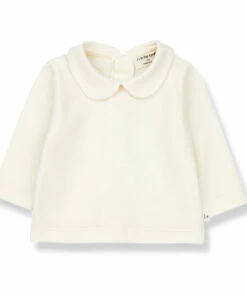 Colette Organic Cotton Blouse Ecru 1+ in the family Fashion Baby