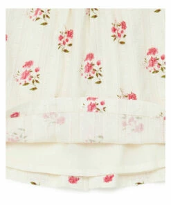 Colombe Floral Dress Ecru Bonton Fashion Baby -Baby Tops Elegant Store colombe floral dress ecru bonton fashion baby 2