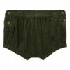 Corduroy Bloomers Green Emile et Ida Fashion Baby