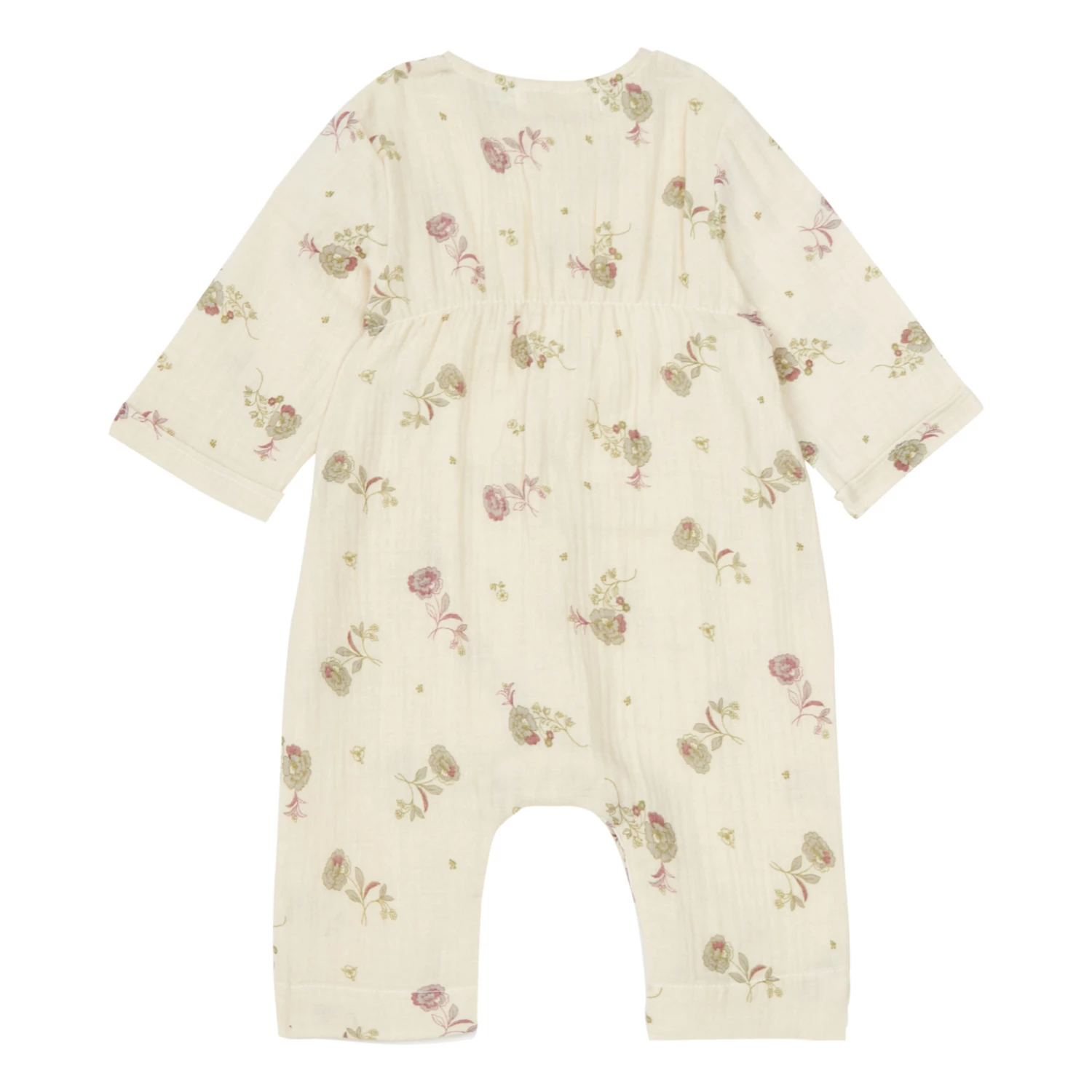 Cosi Organic Cotton Muslin Pyjamas Cream Risu Risu Fashion Baby 2 Cosi Organic Cotton Muslin Pyjamas Cream Risu Risu Fashion Baby - Image 2
