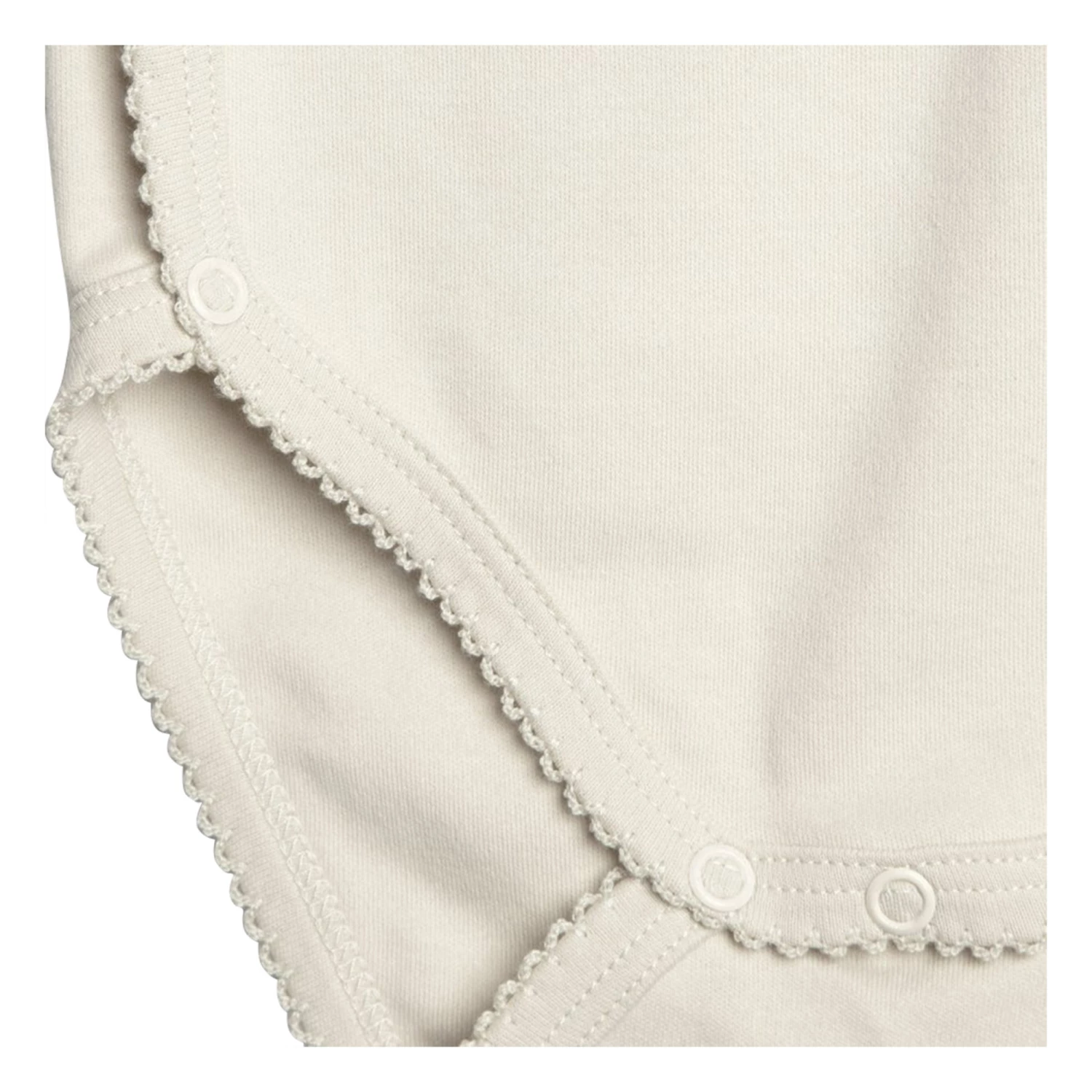 Cotton Jersey Baby Grow Ecru garbo&friends Fashion Baby 4 Cotton Jersey Baby Grow Ecru garbo&friends Fashion Baby - Image 4