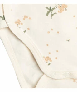 Cotton Jersey Baby Grow Forget Me Not Peach garbo&friends Fashion Baby -Baby Tops Elegant Store cotton jersey baby grow forget me not peach garbo friends fashion baby 2