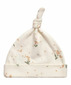 Cotton Jersey Beanie Forget Me Not Peach garbo&friends Fashion Baby