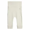 Cotton Jersey Leggings Ecru garbo&friends Fashion Baby