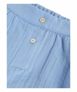 Cotton Muslin Bloomers Blue Tartine et Chocolat Fashion Baby -Baby Tops Elegant Store cotton muslin bloomers blue tartine et chocolat fashion baby 2