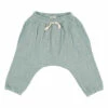 Cotton Muslin Harem Pants Green water Búho Fashion Baby