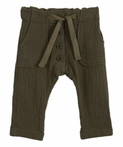 Cotton Muslin Trousers Khaki Emile et Ida Fashion Baby, Children 10 Cotton Muslin Trousers Khaki Emile et Ida Fashion Baby, Children -Baby Tops Elegant Store cotton muslin trousers khaki emile et ida fashion baby children 4