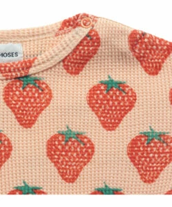 Cotton Strawberry T-shirt Pink Bobo Choses Fashion Baby -Baby Tops Elegant Store cotton strawberry t shirt pink bobo choses fashion baby 3