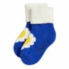 Cotton Terry Cloth Socks Blue Mini Rodini Fashion Baby