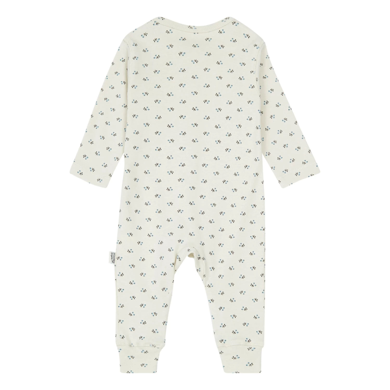 Cranberry Organic Cotton Pyjamas White Poudre Organic Fashion Baby 2 Cranberry Organic Cotton Pyjamas White Poudre Organic Fashion Baby - Image 2