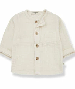 Custo Double Cotton Muslin Shirt Beige 1+ in the family Fashion Baby, Children