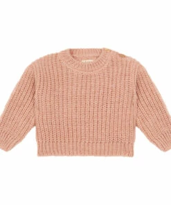 Dandelion Jumper Brown Poudre Organic Fashion Teen, Baby, Children