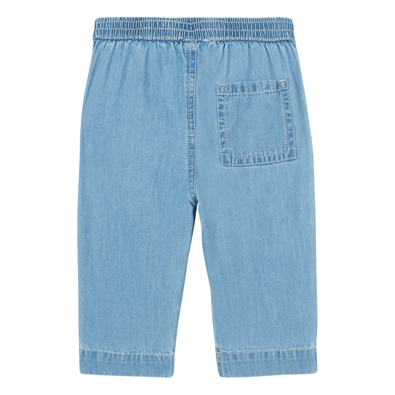 Darius Lightweight Denim Trousers Denim blue Bonton Fashion Baby 2 Darius Lightweight Denim Trousers Denim blue Bonton Fashion Baby - Image 2