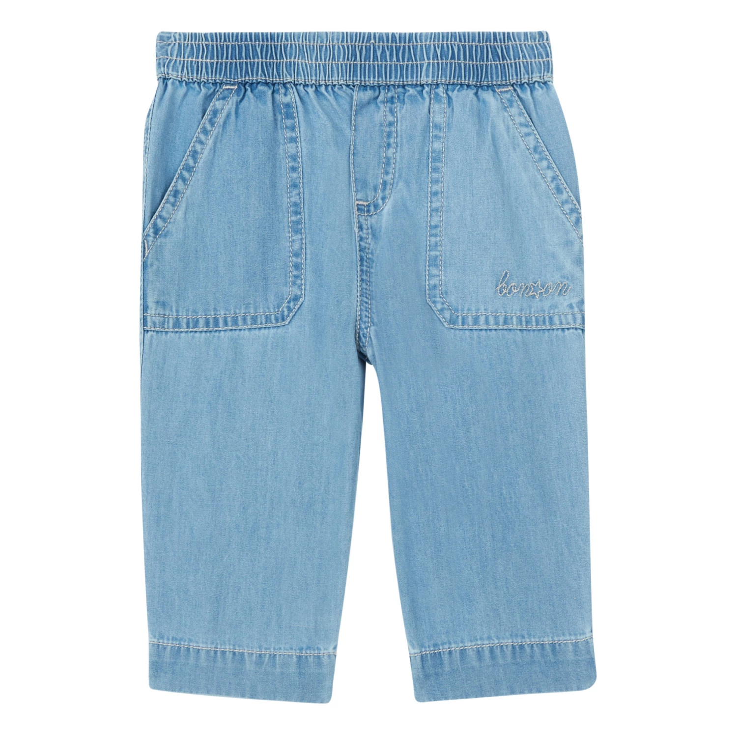 Darius Lightweight Denim Trousers Denim blue Bonton Fashion Baby 1 Darius Lightweight Denim Trousers Denim blue Bonton Fashion Baby