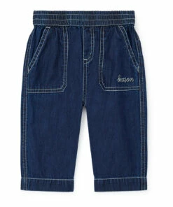 Darius Lightweight Denim Trousers Denim Bonton Fashion Baby