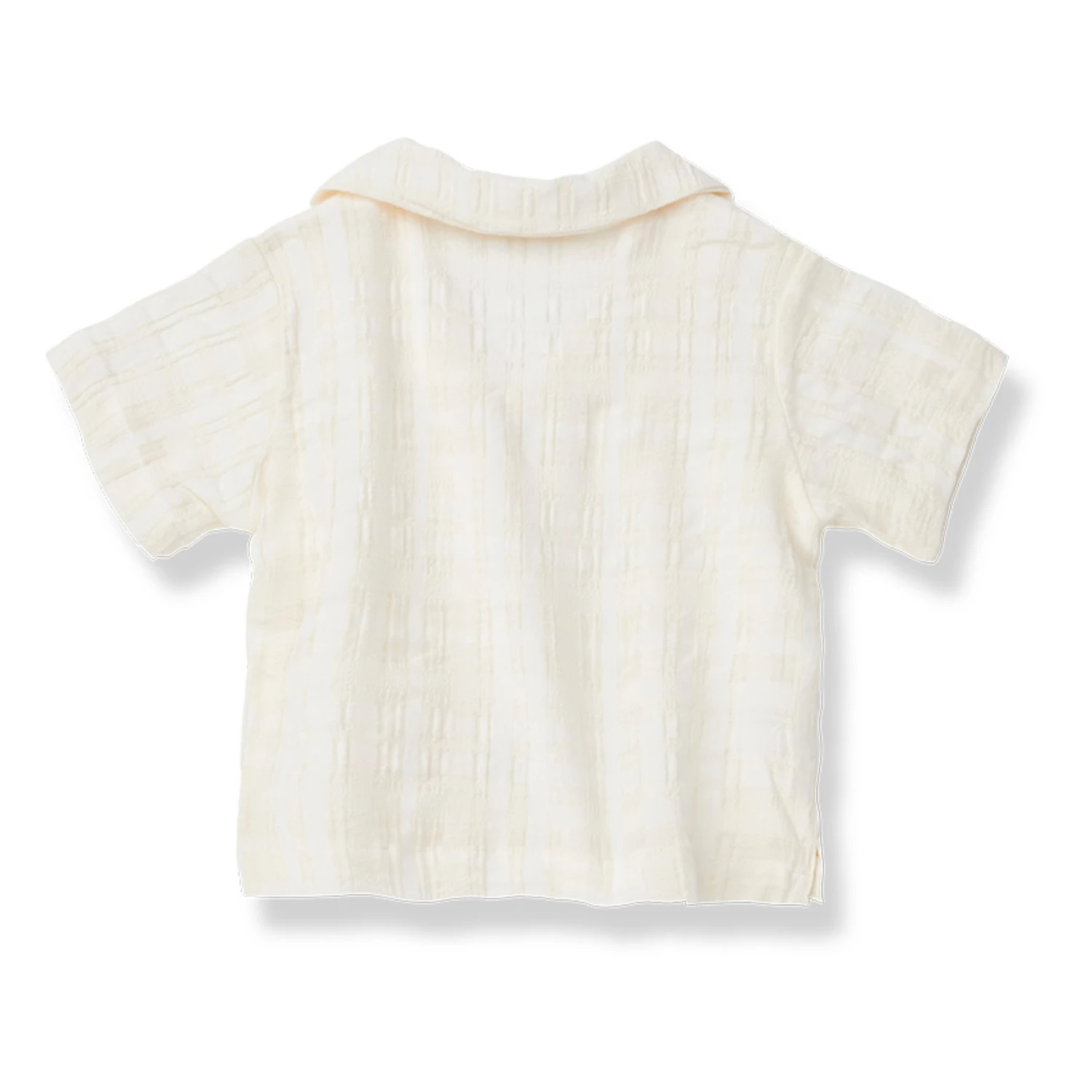 David Cotton Crepe Shirt Off white 1+ in the family Fashion Baby, Children 3 David Cotton Crepe Shirt Off white 1+ in the family Fashion Baby, Children - Image 3