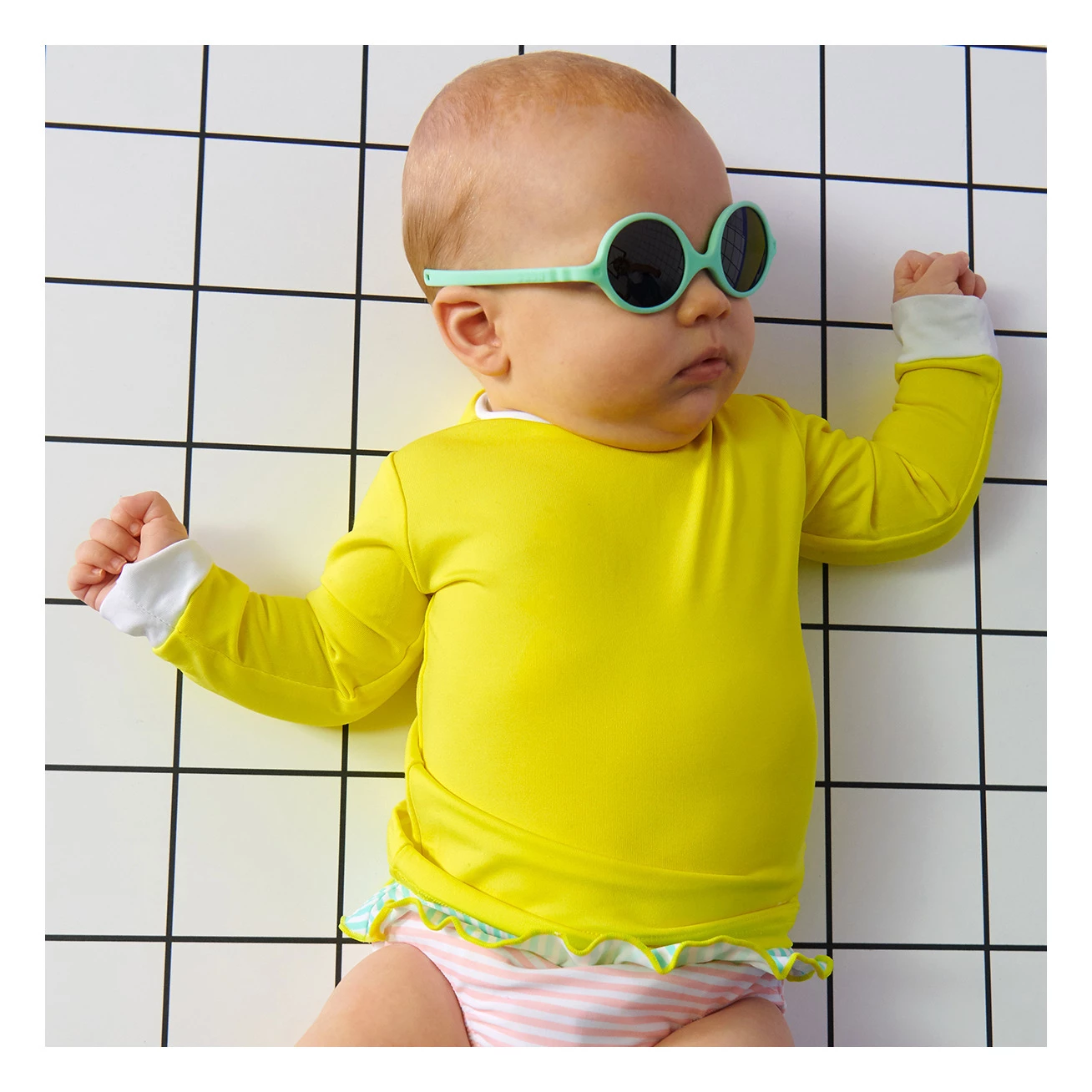 Diabola Sunglasses Green water KI ET LA Fashion Baby 2 Diabola Sunglasses Green water KI ET LA Fashion Baby - Image 2