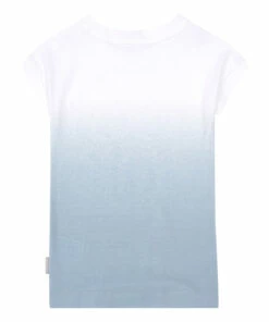 Dip-Dye T-shirt White Moncler Fashion Baby -Baby Tops Elegant Store dip dye t shirt white moncler fashion baby 2