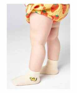 Dog Baby Socks Ecru Bobo Choses Fashion Baby -Baby Tops Elegant Store dog baby socks ecru bobo choses fashion baby 2