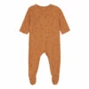 Dots Organic Cotton Babygrow Camel Bonjour Little Fashion Baby