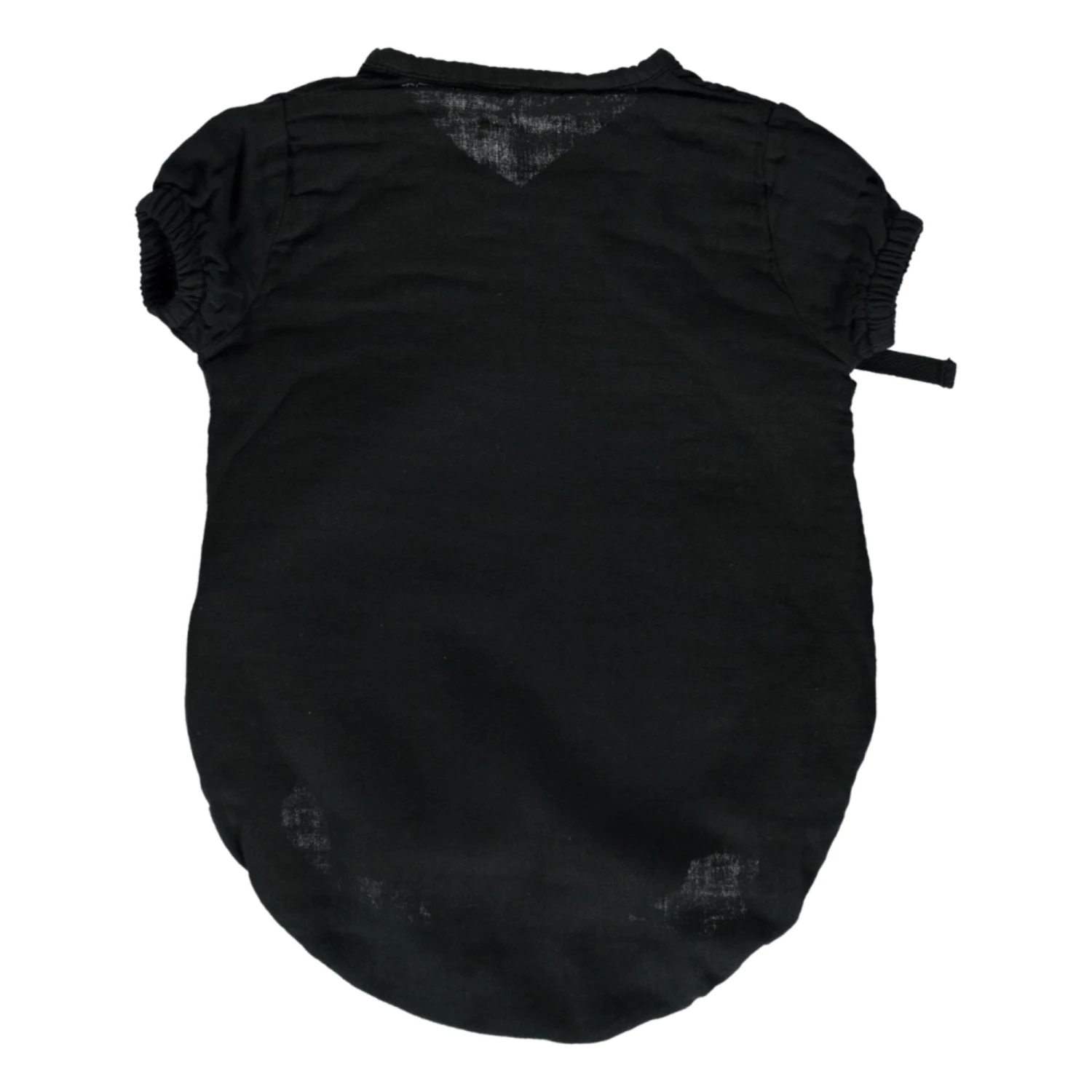 Double Organic Cotton Muslin Crossed Playsuit Black Poudre Organic Fashion Baby 1 Double Organic Cotton Muslin Crossed Playsuit Black Poudre Organic Fashion Baby