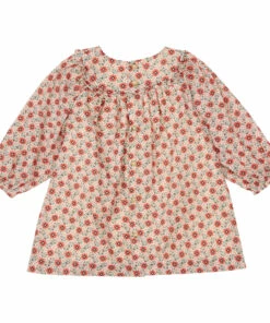 Douceur Liberty Dress Pink Bonton Fashion Baby -Baby Tops Elegant Store douceur liberty dress pink bonton fashion baby 2