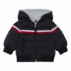 Down Jacket Navy blue Moncler Fashion Baby, Children