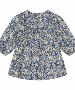 Dragée Liberty Dress Blue Bonton Fashion Baby