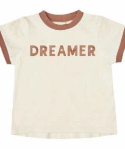 Dreamer T-Shirt Beige Rylee + Cru Fashion Baby, Children