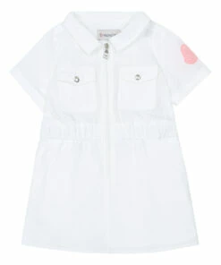 Dress White Moncler Fashion Baby