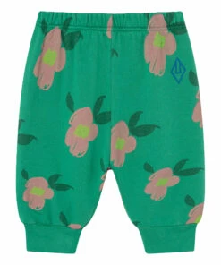 Dromedary Floral Joggers Green The Animals Observatory Fashion Baby