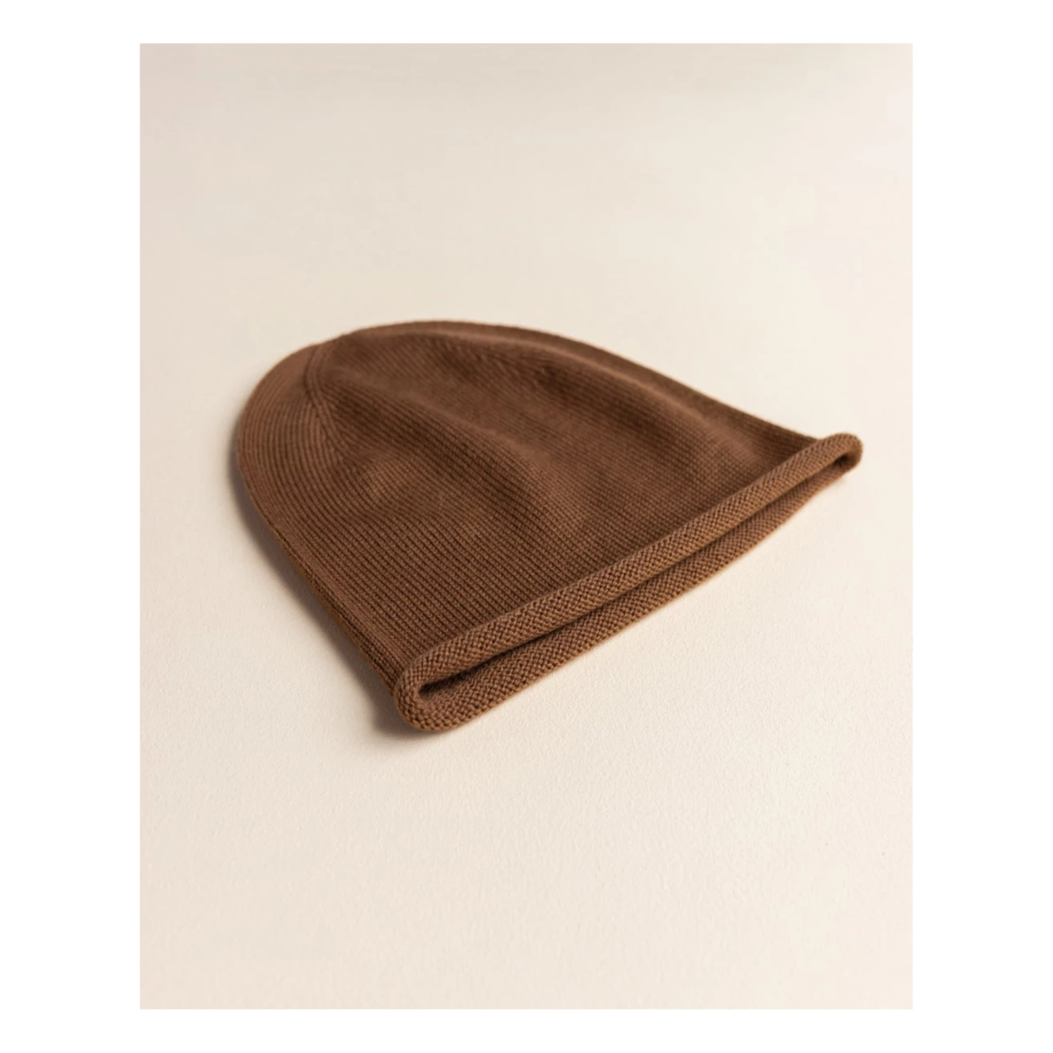 Efa Merino Wool Beanie Chocolate Hvid Fashion Baby 2 Efa Merino Wool Beanie Chocolate Hvid Fashion Baby - Image 2