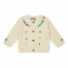Embroidered Cardigan Ecru Bonton Fashion Baby