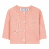 Embroidered Cardigan Pink Tartine et Chocolat Fashion Baby
