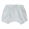 Embroidered Cotton Muslin Bloomers Ecru Zhoe & Tobiah Fashion Baby