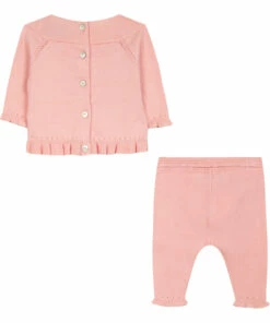 Embroidered Jumper + Knit Leggings Pink Tartine et Chocolat Fashion Baby 5 Embroidered Jumper + Knit Leggings Pink Tartine et Chocolat Fashion Baby -Baby Tops Elegant Store embroidered jumper knit leggings pink tartine et chocolat fashion baby 2