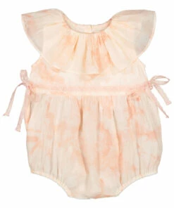 Enchantée Tie-Dye Romper Pale pink Louis Louise Fashion Baby