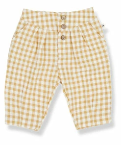 Estel Cotton Crepe Trousers Yellow 1+ in the family Fashion Baby, Children