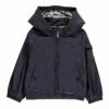 Eustache Hooded Jacket Navy blue Moncler Fashion Baby