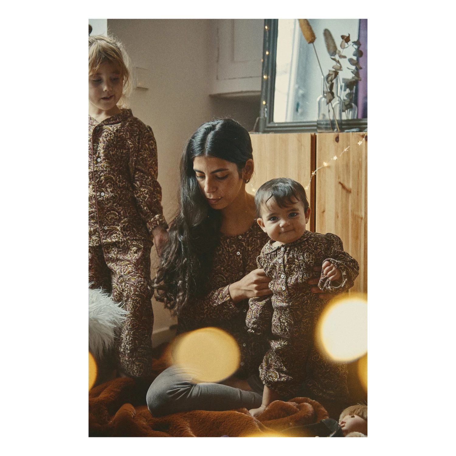 Exclusive Christmas Capsule - Jumpsuit Plum Emile et Ida Fashion Baby 3 Exclusive Christmas Capsule - Jumpsuit Plum Emile et Ida Fashion Baby - Image 3