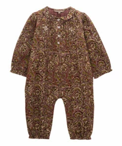 Exclusive Christmas Capsule - Jumpsuit Plum Emile et Ida Fashion Baby
