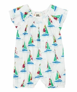 Exclusive Collaboration Le Petit Lucas du Tertre x Smallable - Leopold Romper Ecru Lucas du Tertre Fashion Baby