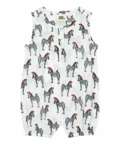 Exclusive Collaboration Le Petit Lucas du Tertre x Smallable - Paul Playsuit Ecru Lucas du Tertre Fashion Baby