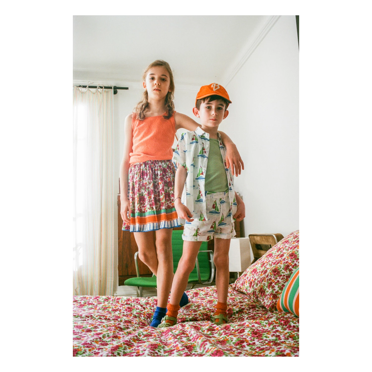 Exclusive Collaboration Le Petit Lucas du Tertre x Smallable - Short Sleeve Shirt Ecru Lucas du Tertre Fashion Baby, Children 2 Exclusive Collaboration Le Petit Lucas du Tertre x Smallable - Short Sleeve Shirt Ecru Lucas du Tertre Fashion Baby, Children - Image 2