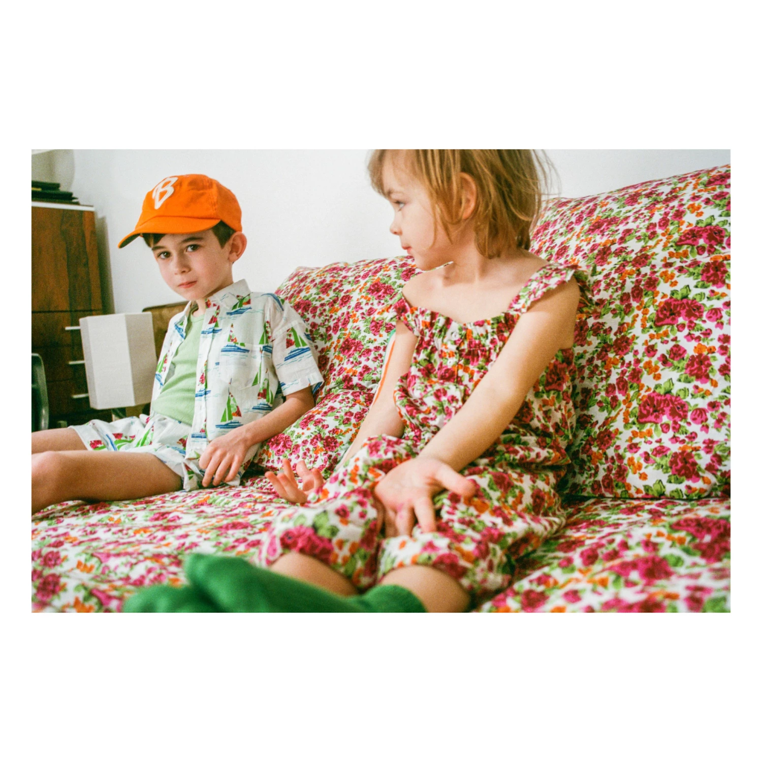 Exclusive Collaboration Le Petit Lucas du Tertre x Smallable - Short Sleeve Shirt Ecru Lucas du Tertre Fashion Baby, Children 3 Exclusive Collaboration Le Petit Lucas du Tertre x Smallable - Short Sleeve Shirt Ecru Lucas du Tertre Fashion Baby, Children - Image 3