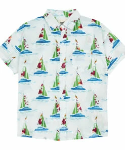 Exclusive Collaboration Le Petit Lucas du Tertre x Smallable - Short Sleeve Shirt Ecru Lucas du Tertre Fashion Baby, Children