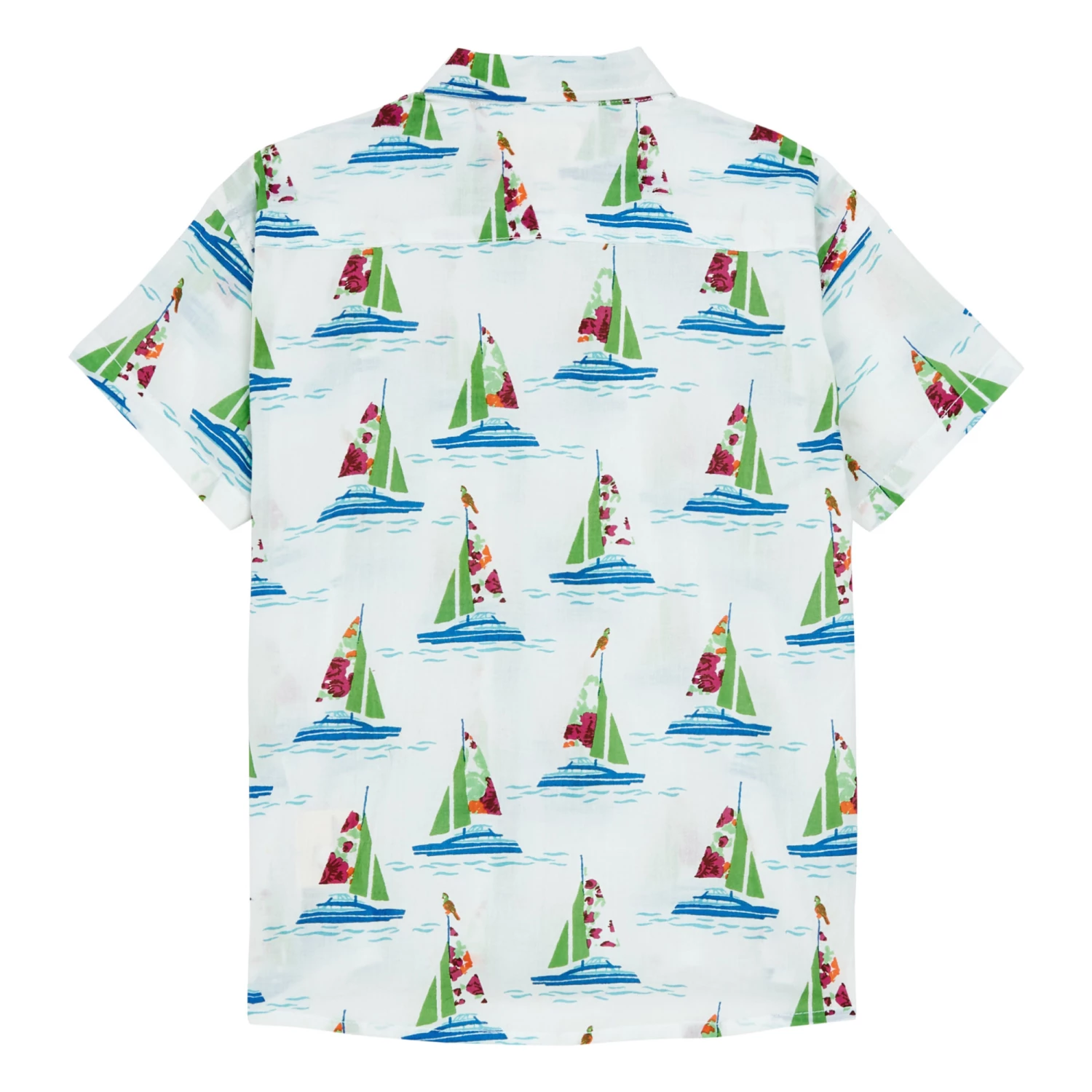 Exclusive Collaboration Le Petit Lucas du Tertre x Smallable - Short Sleeve Shirt Ecru Lucas du Tertre Fashion Baby, Children 5 Exclusive Collaboration Le Petit Lucas du Tertre x Smallable - Short Sleeve Shirt Ecru Lucas du Tertre Fashion Baby, Children - Image 5